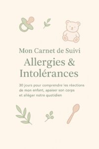 Mon carnet de suivi allergies et intolérances alimentaire